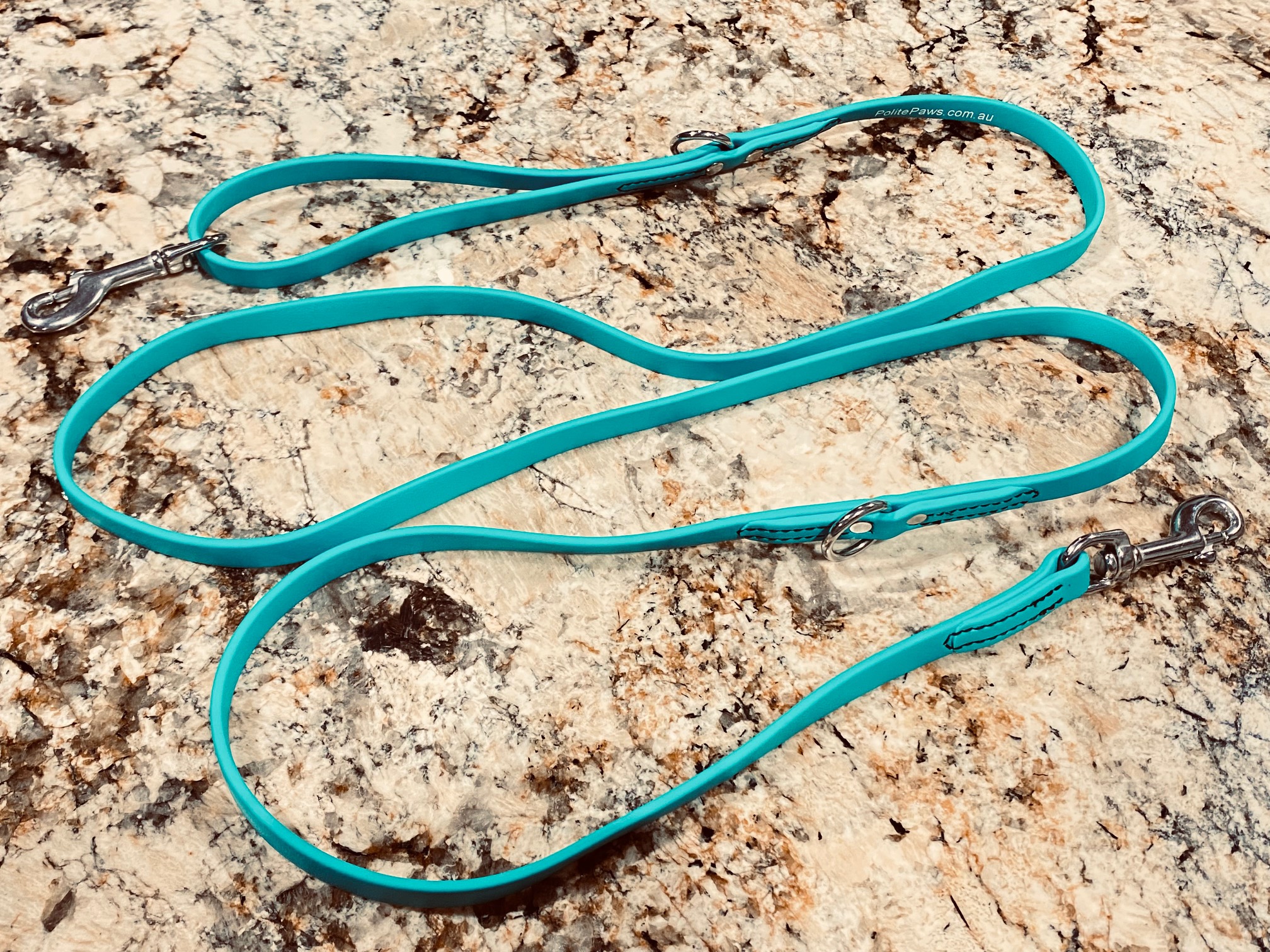 Biothane Multi Double-ended Lead Teal