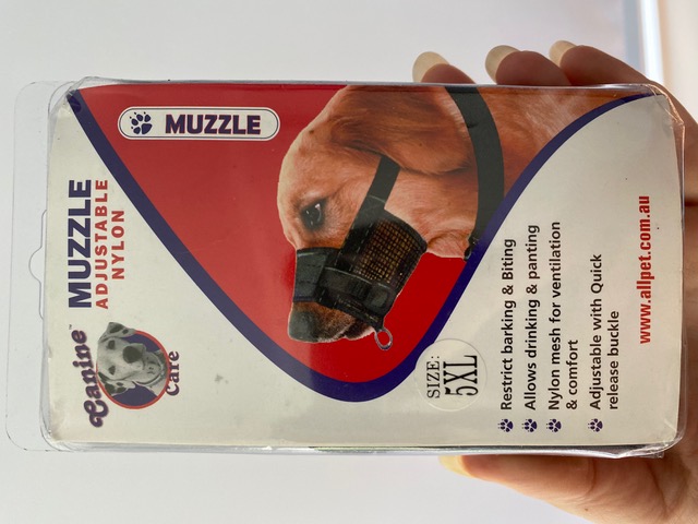 Nylon muzzle 5XL