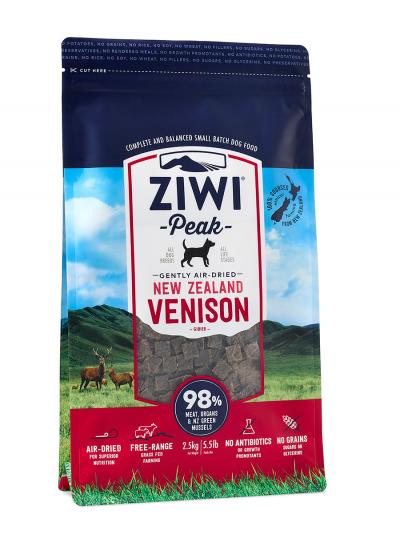 Ziwi Peak Air-Dried Venison for Dogs 454g (great training treat)