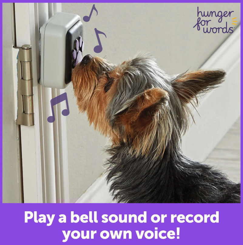 Hunger For Words Talking Pet Doorbell